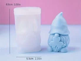 Molde silicona duende de la abundancia 
